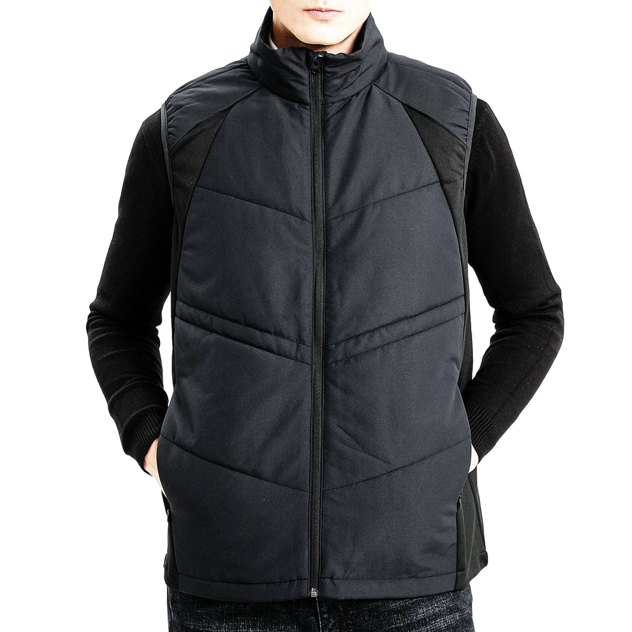 ISUSI Elite Puffer Vest, Vegan Quilted Down Vest