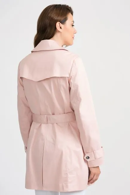 Joseph Ribkoff Pink Trench Coat Mac 201297 3617