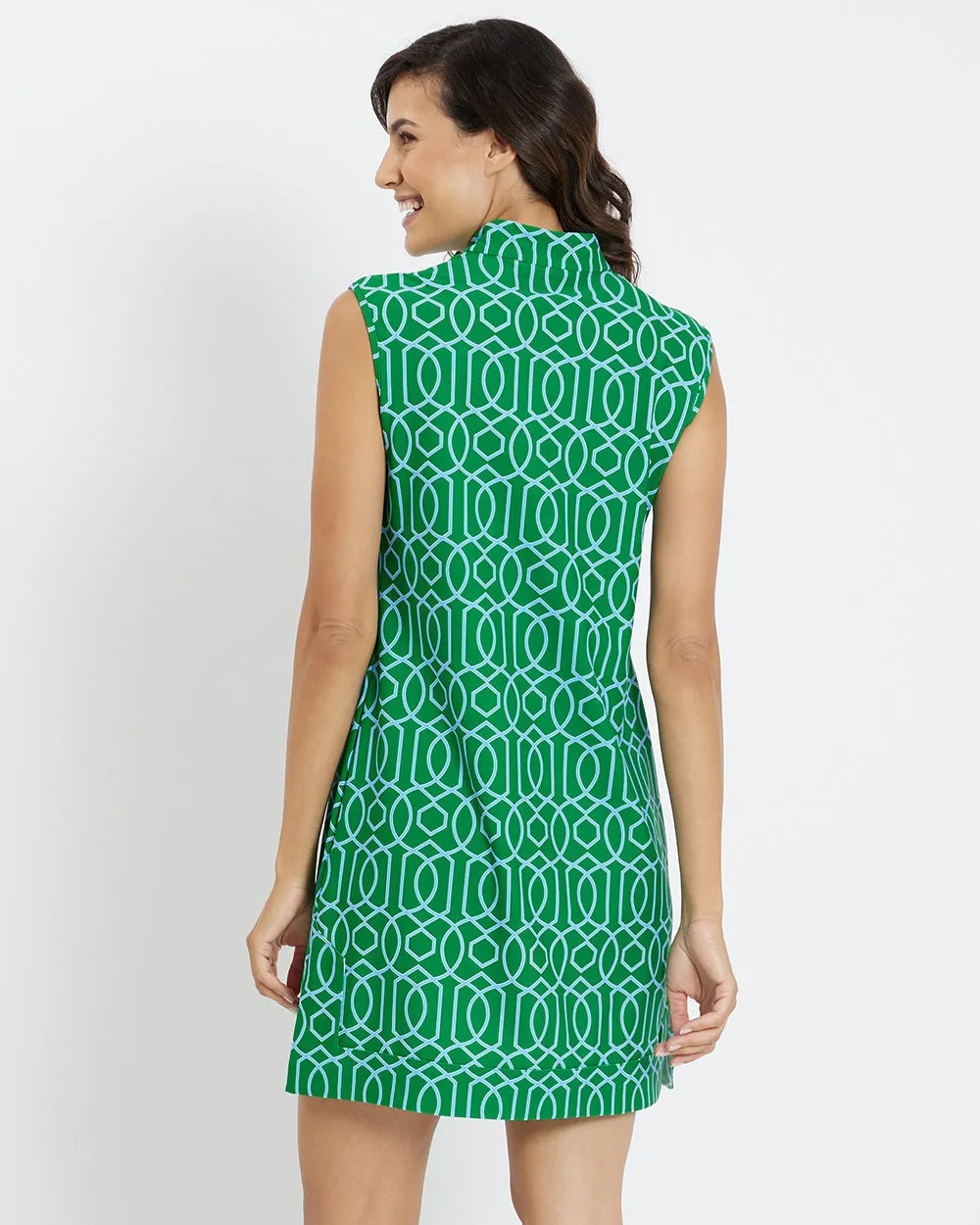 Jude Connally Kristen Dress - Garden Gate Shamrock