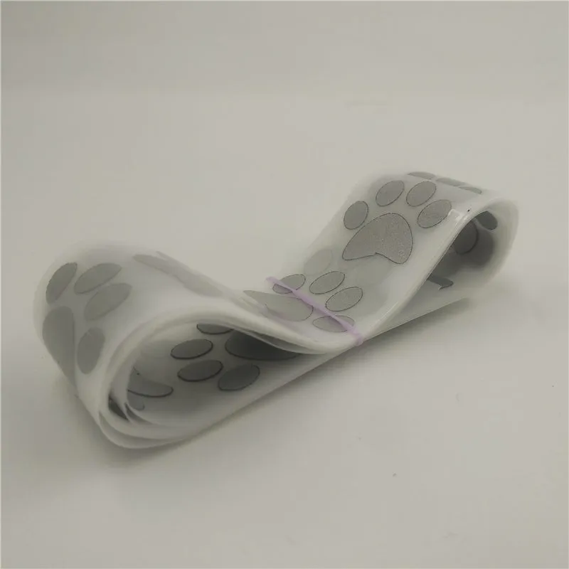 Kawaii Paw Print IronOn Stickers for DIY Clothing Decoration