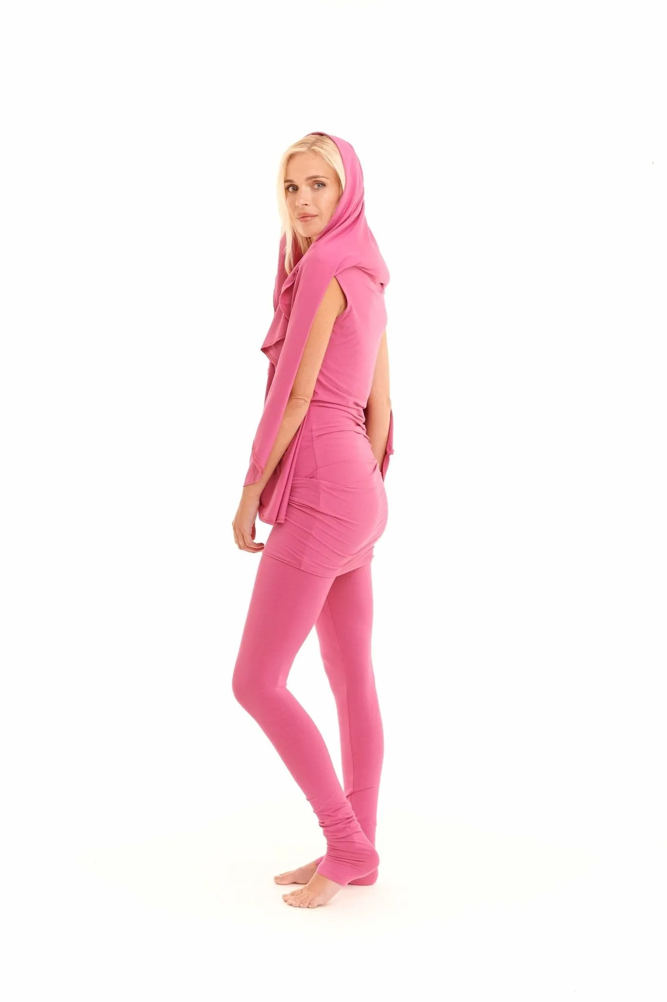 LONG LEGGINGS LIPSTICK PINK