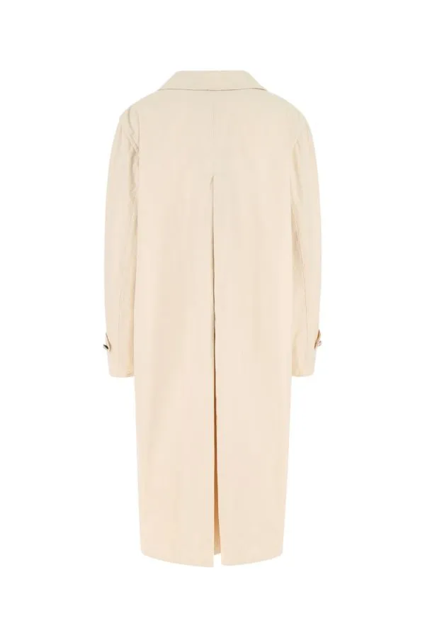 MAISON MARGIELA | Sand cotton trench coat