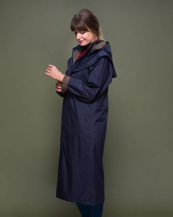 Malvern Ladies Waterproof Coat - Navy