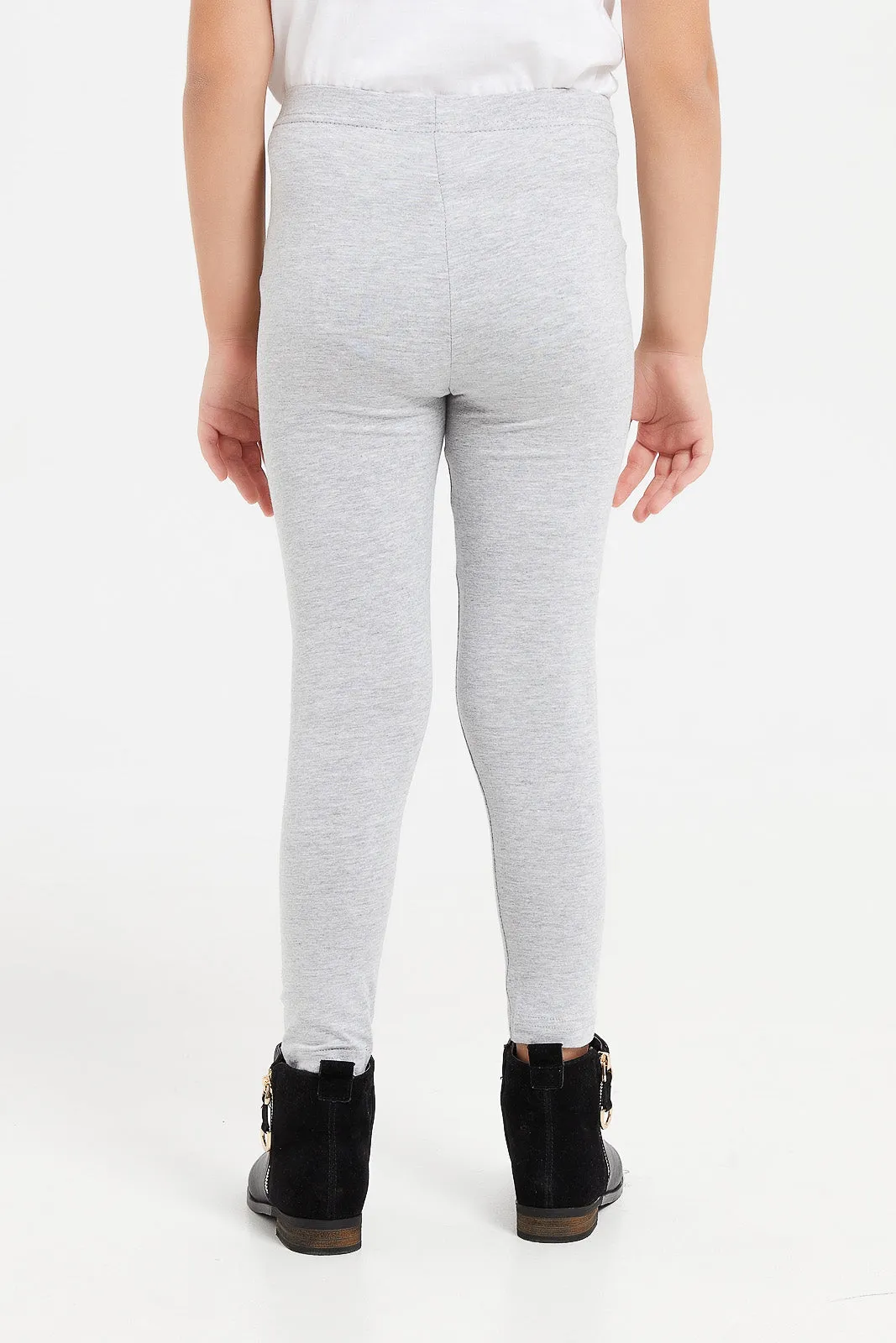 Mid-Grey Basic Legging