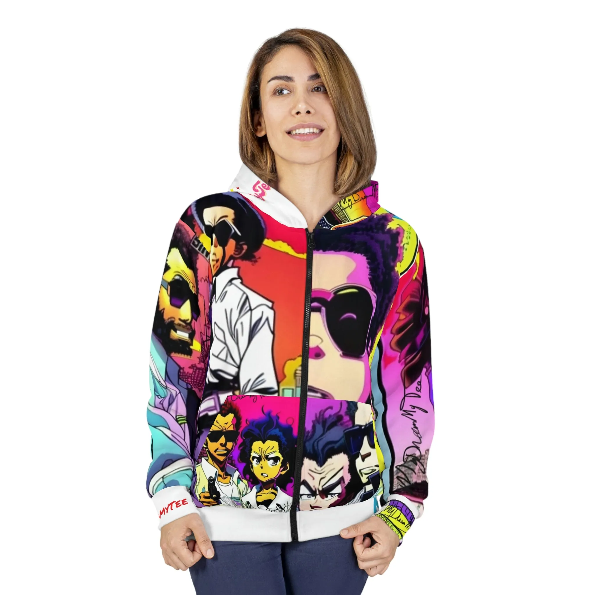 MyDreamMyTee AOP Unisex Zip Hoodie