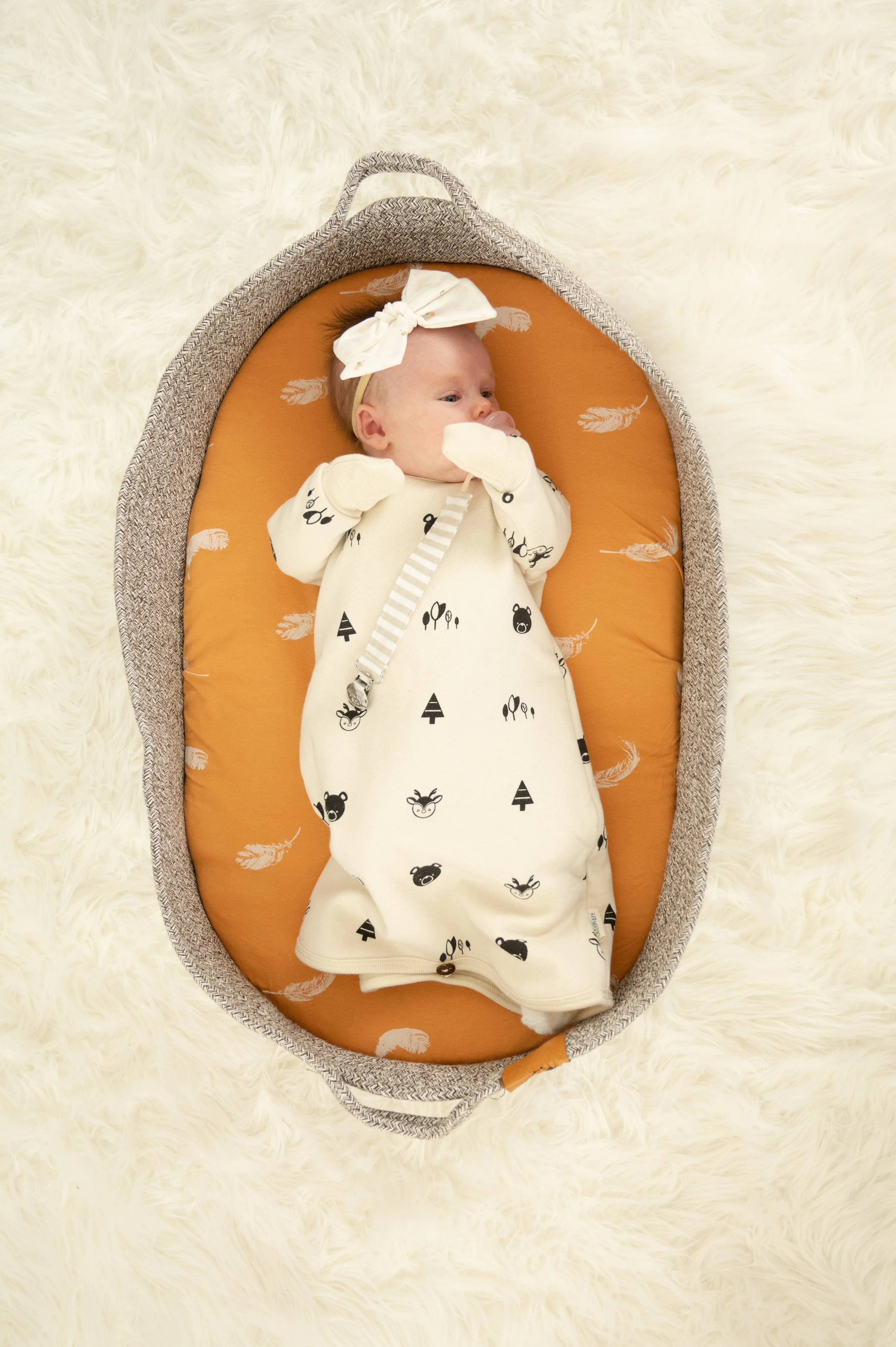 Newborn Organic Cotton Fleece Gown TOG 2.0