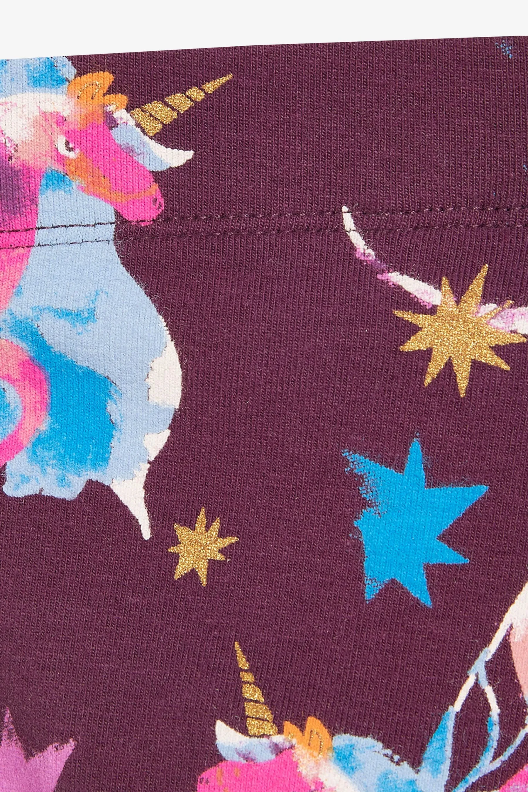 Next Unicorn Purple Baby Girls Leggings