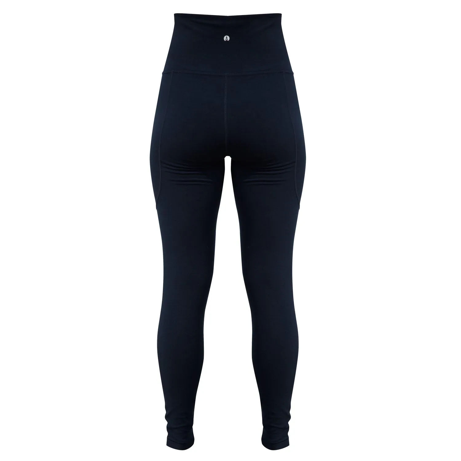 NorthWool Women's Merino Wool Thermal Baselayer Leggings with High Waist - 260 GSM