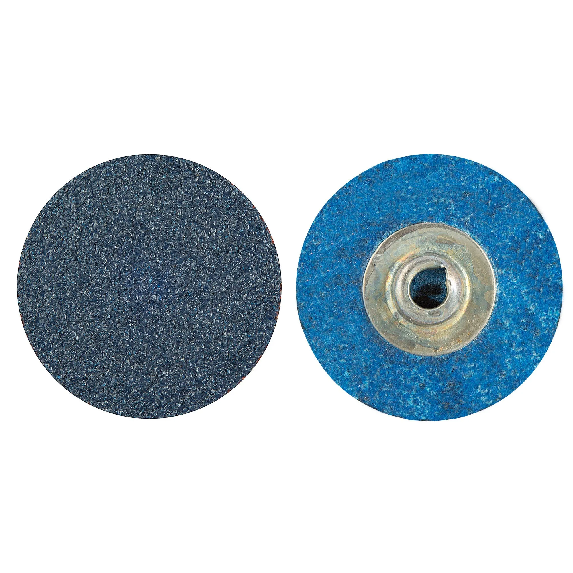 Norton 1-1/2 In. BlueFire Quick-Change Cloth Disc Type II 80 Grit R884P ZA 100 Count