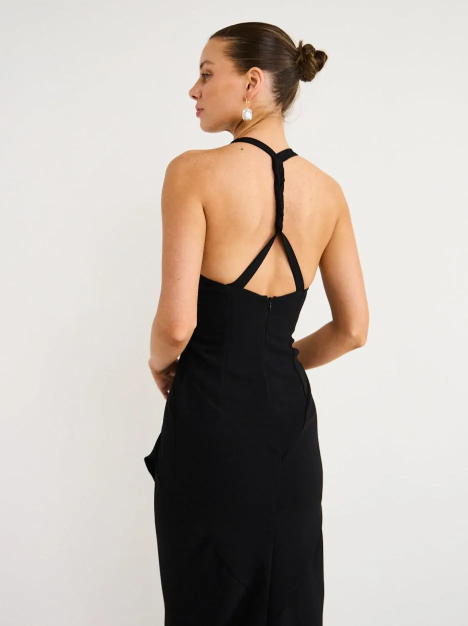 One Fell Swoop Phoenix Dress in Jet Black