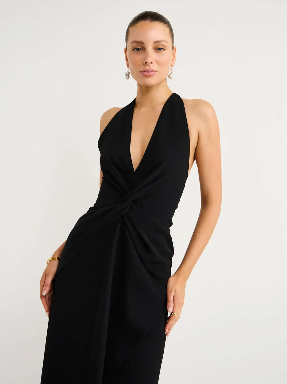 One Fell Swoop Phoenix Dress in Jet Black