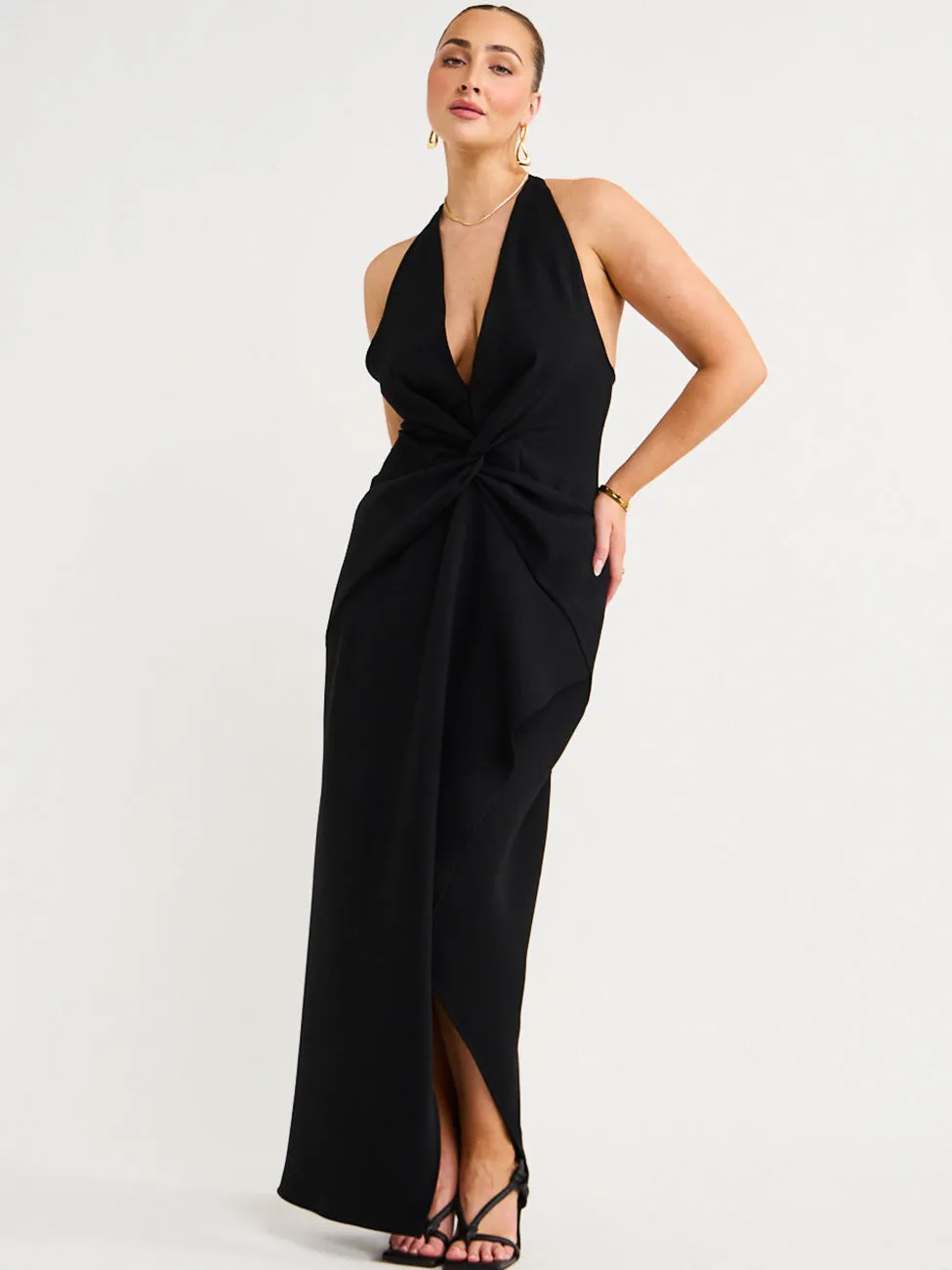 One Fell Swoop Phoenix Dress in Jet Black