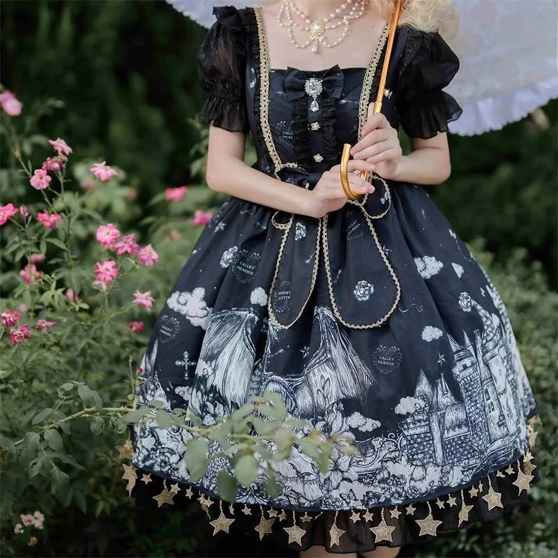 OP Dress♥Ready to Ship♥Castle Puppet♥Gothic Lolita Dress