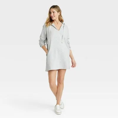 Open Box - Women's Long Sleeve ini Fleece Tunic Dress - Universal Thread