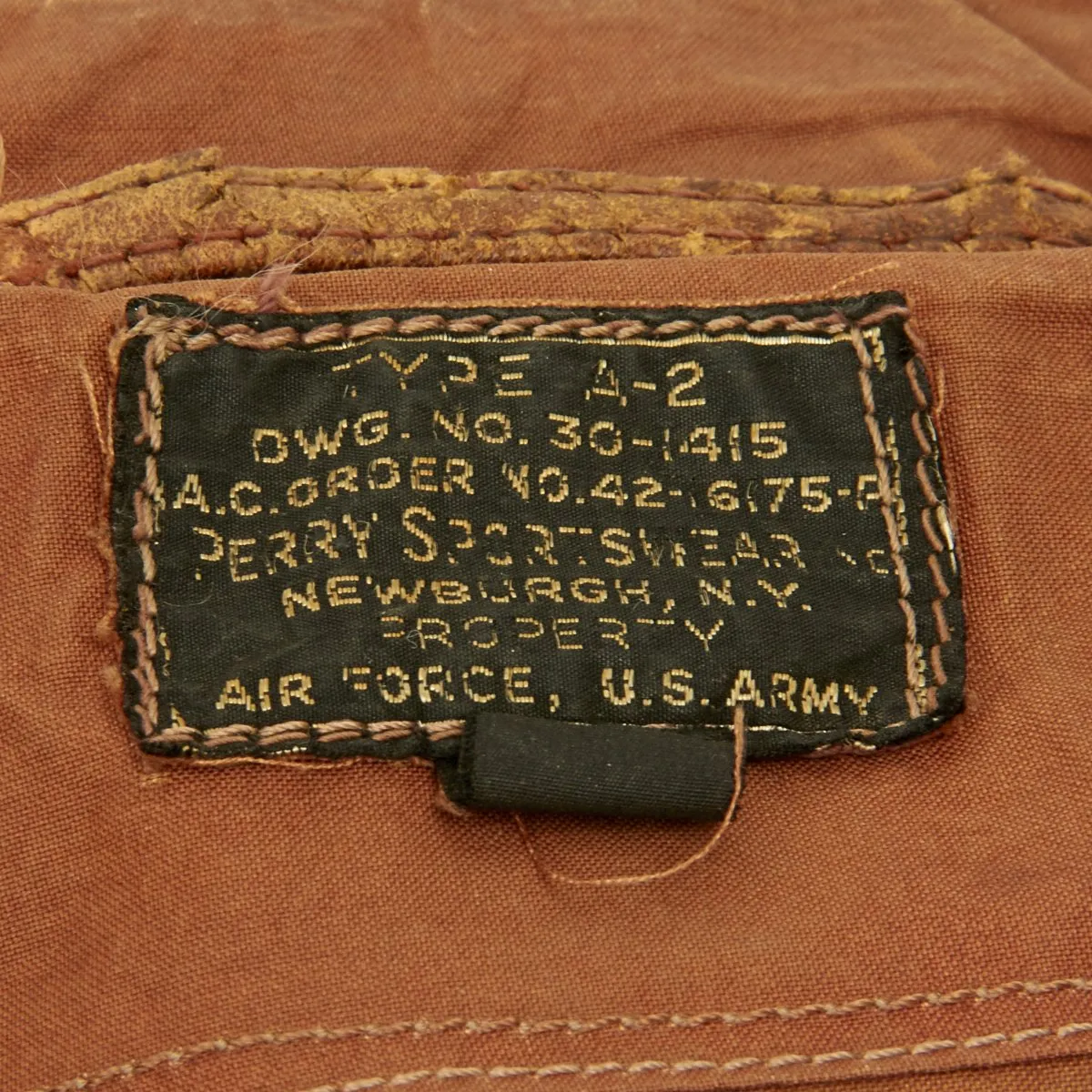 Original U.S. WWII B-17 JIGGS UP Shot Down A2 Leather Flight Jacket