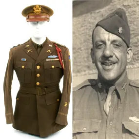 Original U.S. WWII Lieutenant Colonel William Orr 3rd Armored Division - Battle of the Bulge