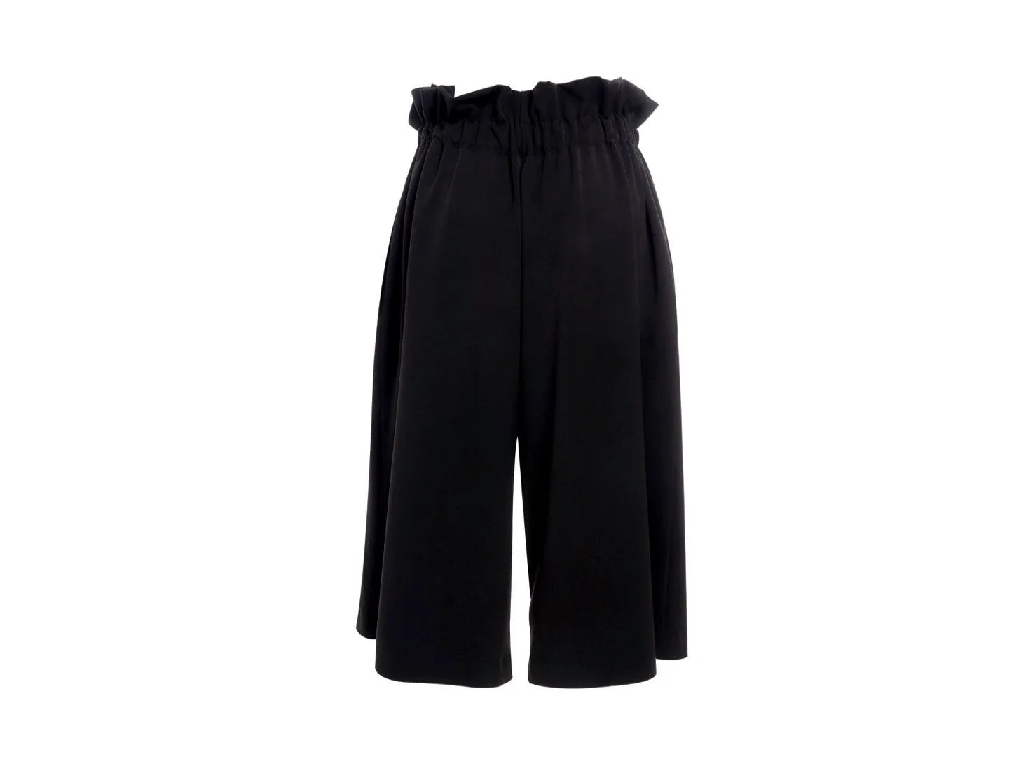 Paperbag Elastic Waistline  Culottes