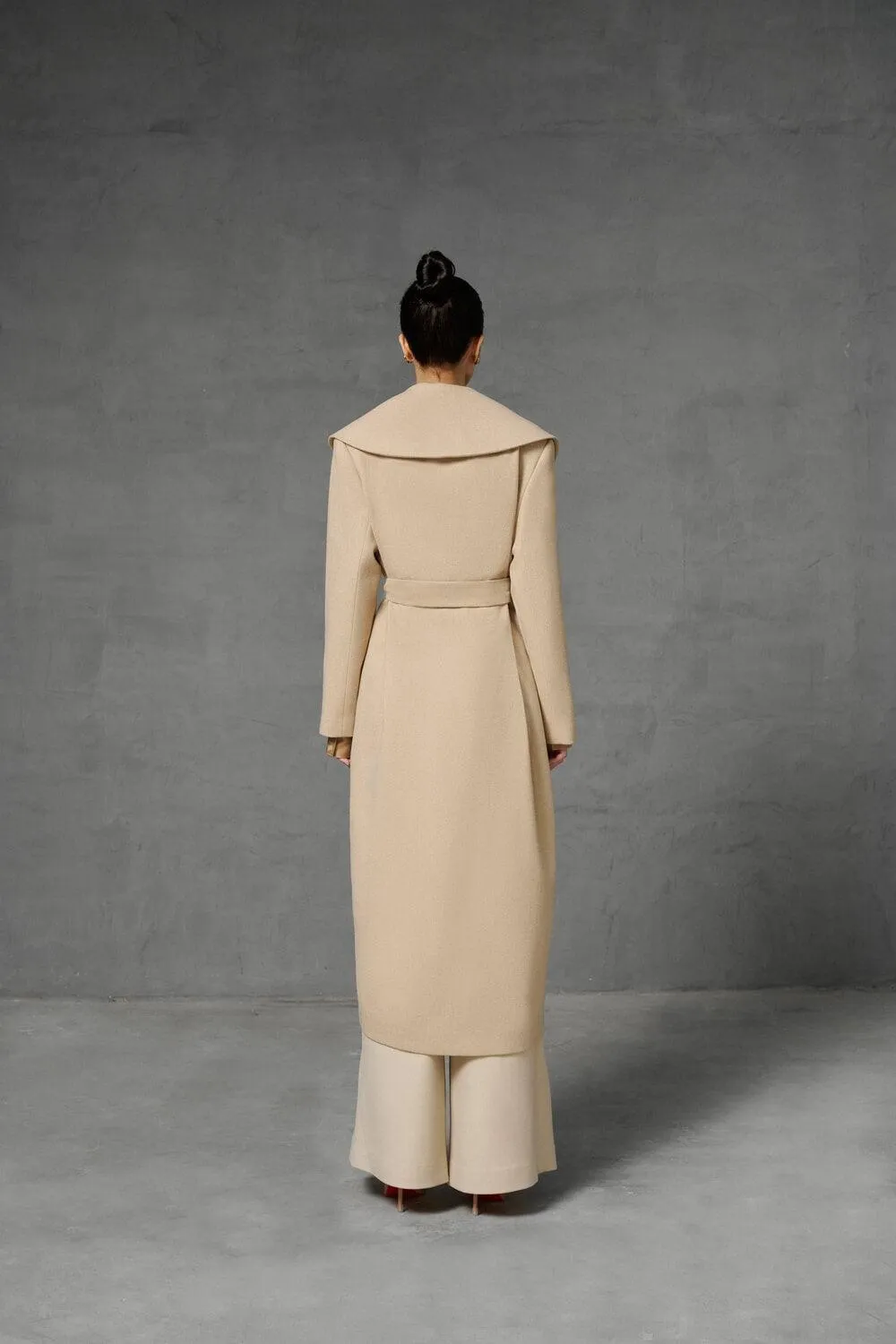 Patricia Long Sleeves Trench Coat