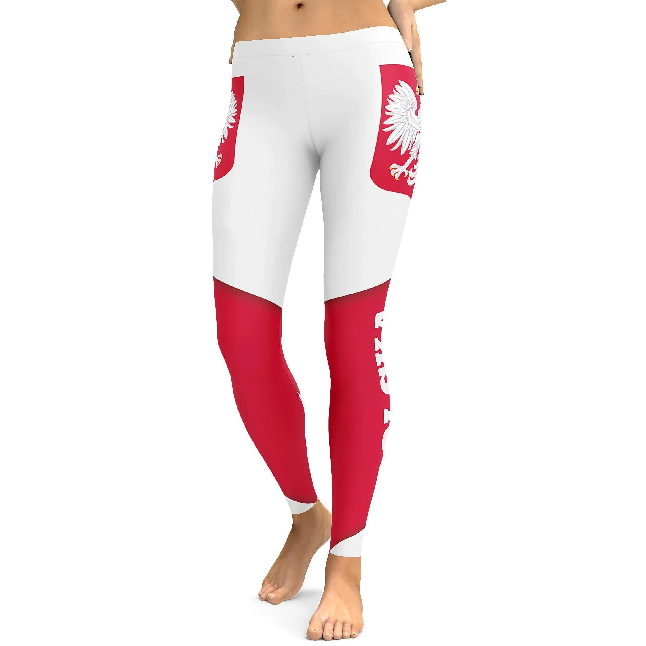 Polish Flag Leggings