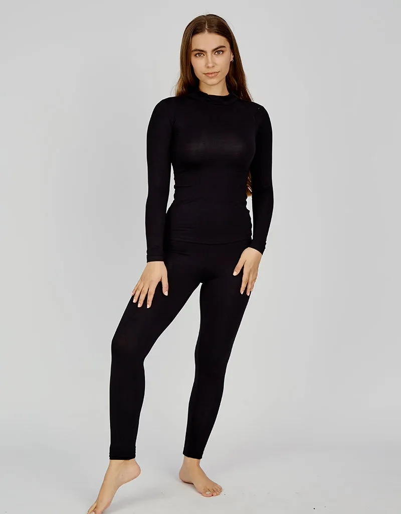 Poly Span Leggings - Dark Shades