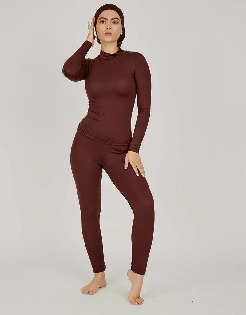 Poly Span Leggings - Dark Shades