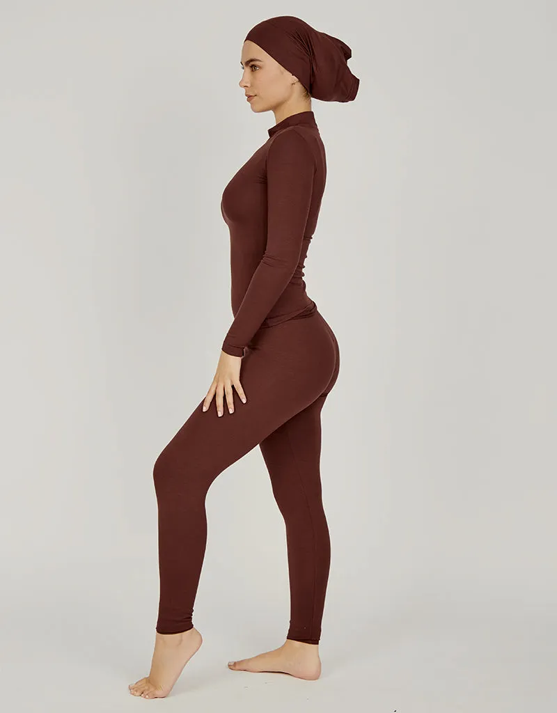 Poly Span Leggings - Dark Shades