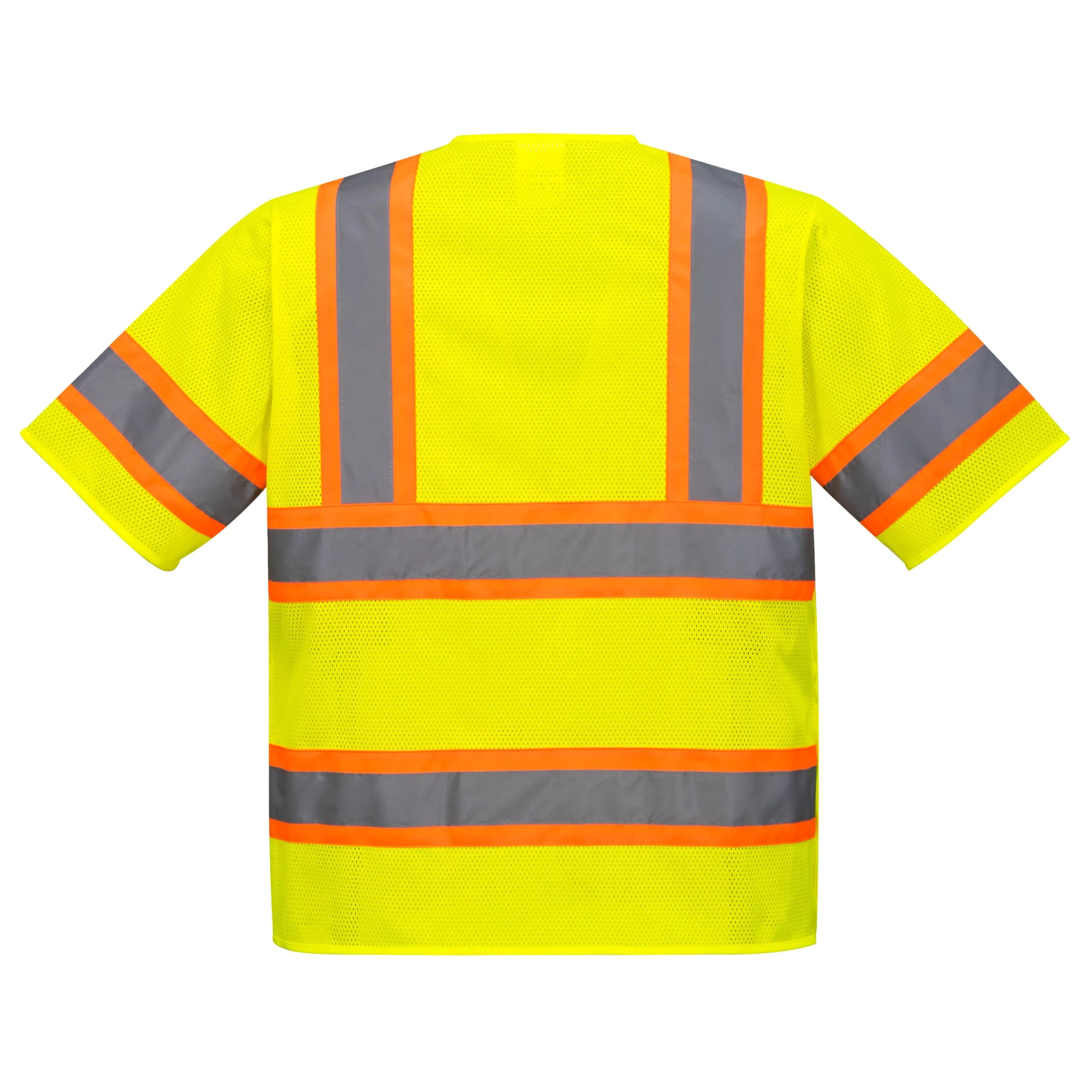 PORTWEST® Breakaway High Visibility Safety Vest - Full Mesh - ANSI Class 3 - US382