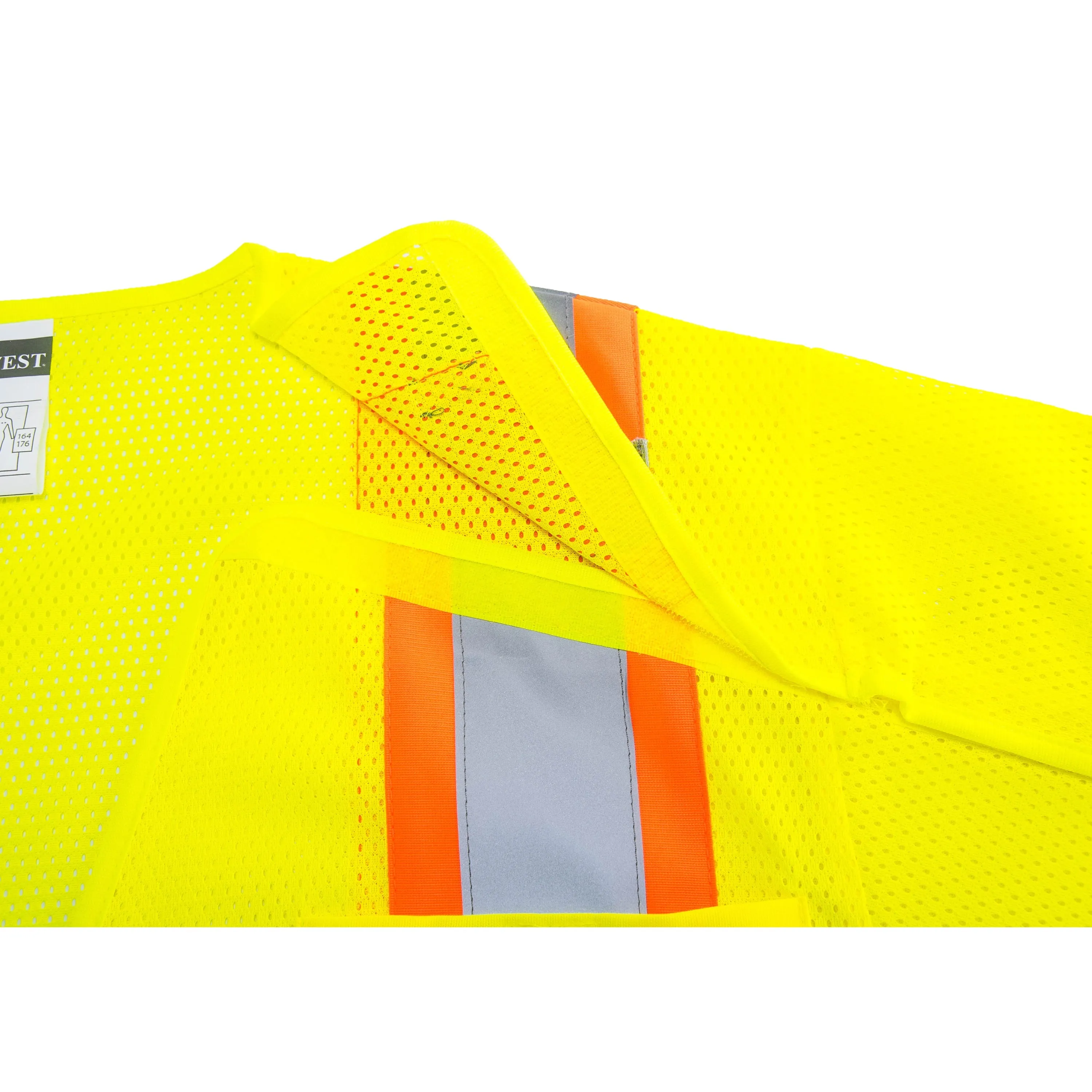 PORTWEST® Breakaway High Visibility Safety Vest - Full Mesh - ANSI Class 3 - US382