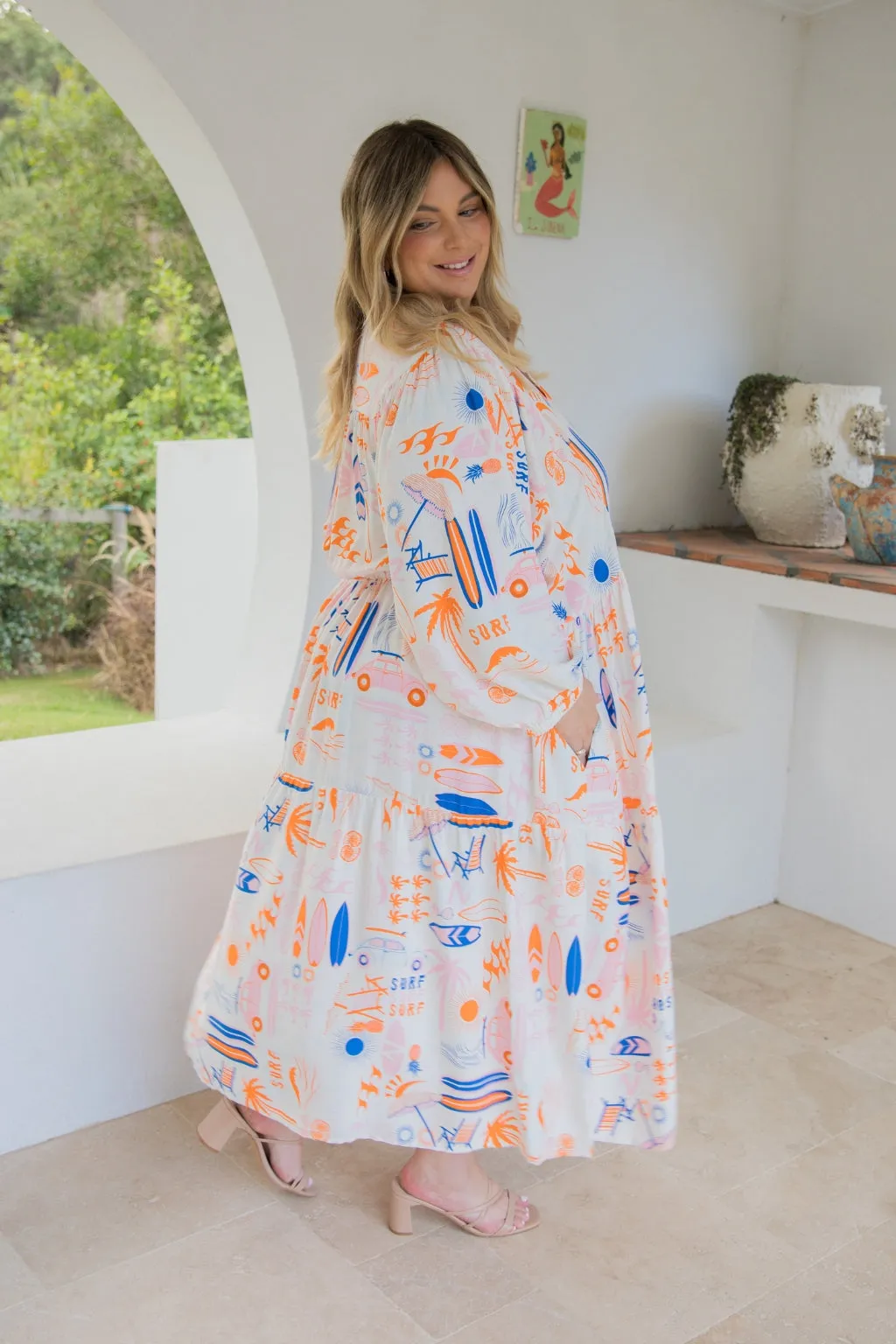 PQ Collection Charlie Dress Surfs Up