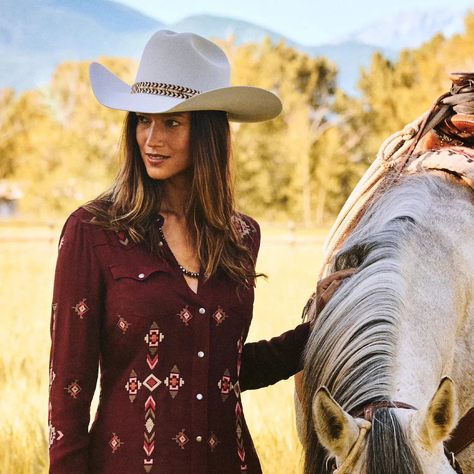 Premium Fur Felt Cowboy Hat with Braided Hatband