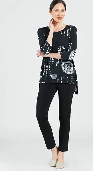 Print Top - Black / White