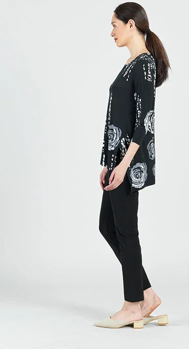 Print Top - Black / White