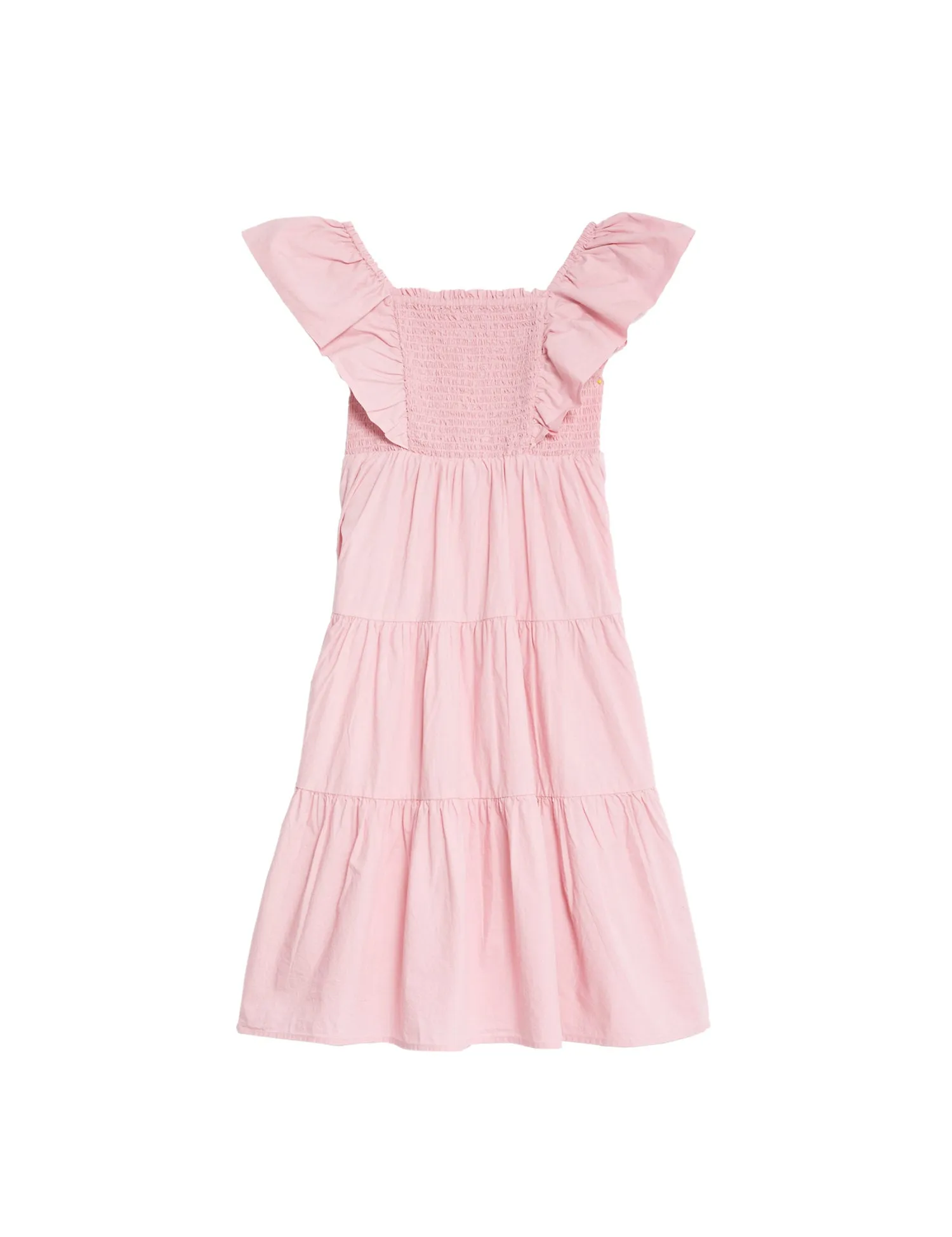 Pure Cotton Tiered Dress