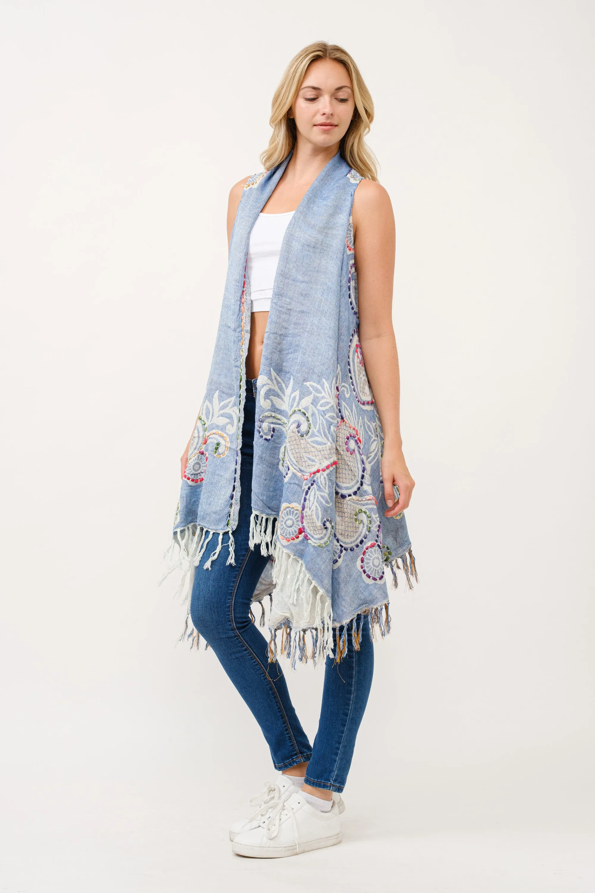 RAJ ANNALISE THICK STITCH VEST