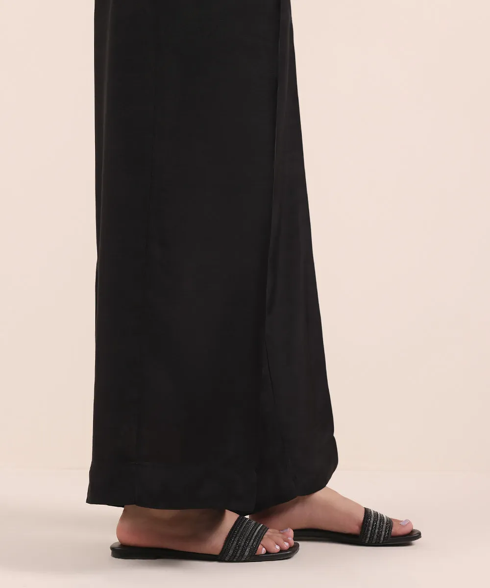 Raw Silk Culottes