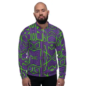 Recycled Unisex Bomber Jacket - Joker Madness - Men