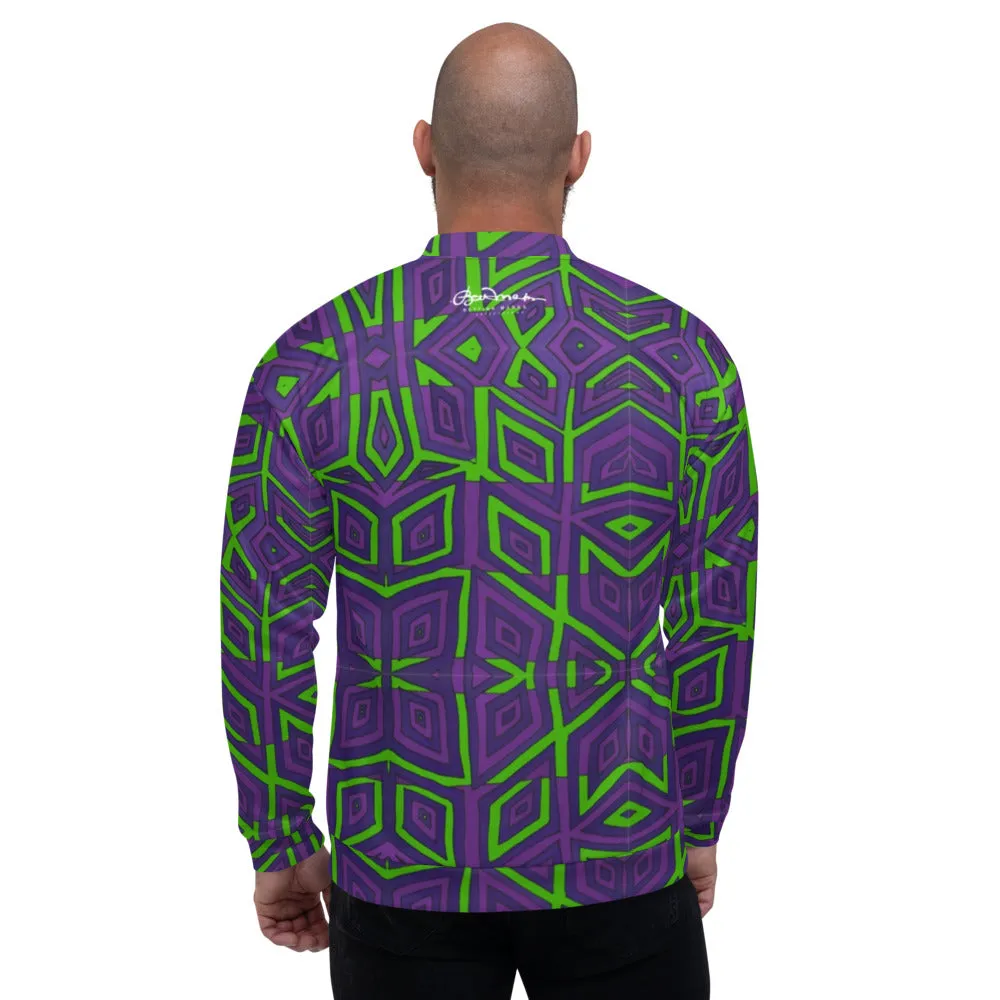 Recycled Unisex Bomber Jacket - Joker Madness - Men