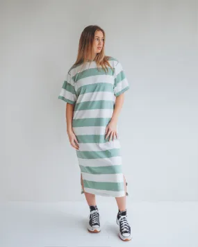 Ruby Wide Stripe Midi Dress