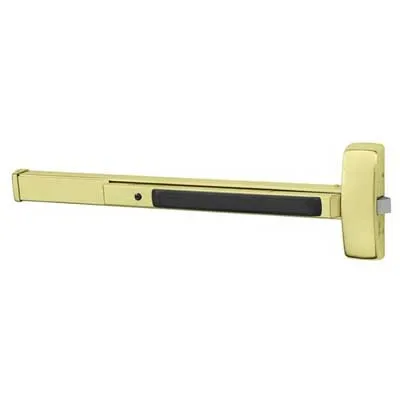 Sargent 8888-J Rim Exit Device, Multi-Function, Wide Style Push Pad, Exit Only, 37"-42" Bar, Field Reversible, Grade 1, Non-Handed