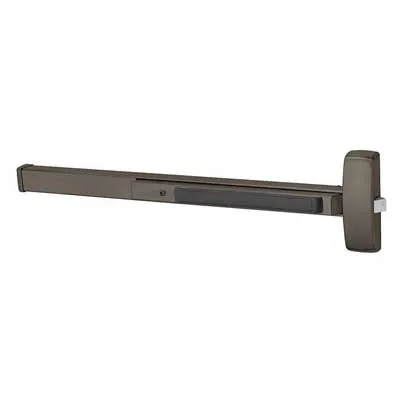 Sargent 8888-J Rim Exit Device, Multi-Function, Wide Style Push Pad, Exit Only, 37"-42" Bar, Field Reversible, Grade 1, Non-Handed