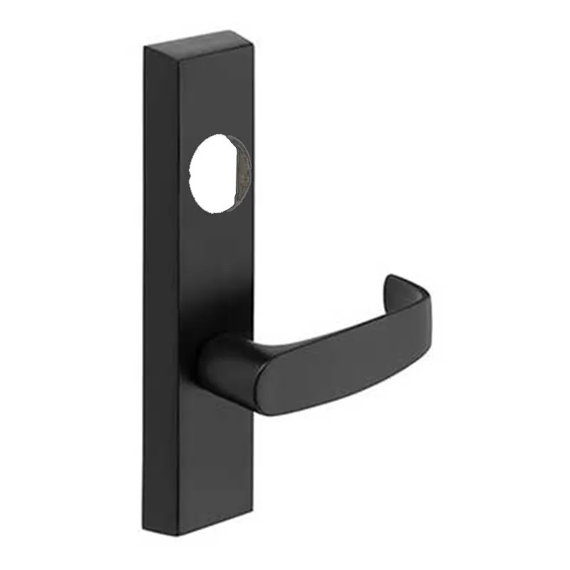 Sargent LC-706-4-ETL Exit Device Trim, Key Locks/Unlocks Lever Trim For 8400 & 8600 Series Concealed Vertical Rod Exit Devices, Handed, Less Cylinder