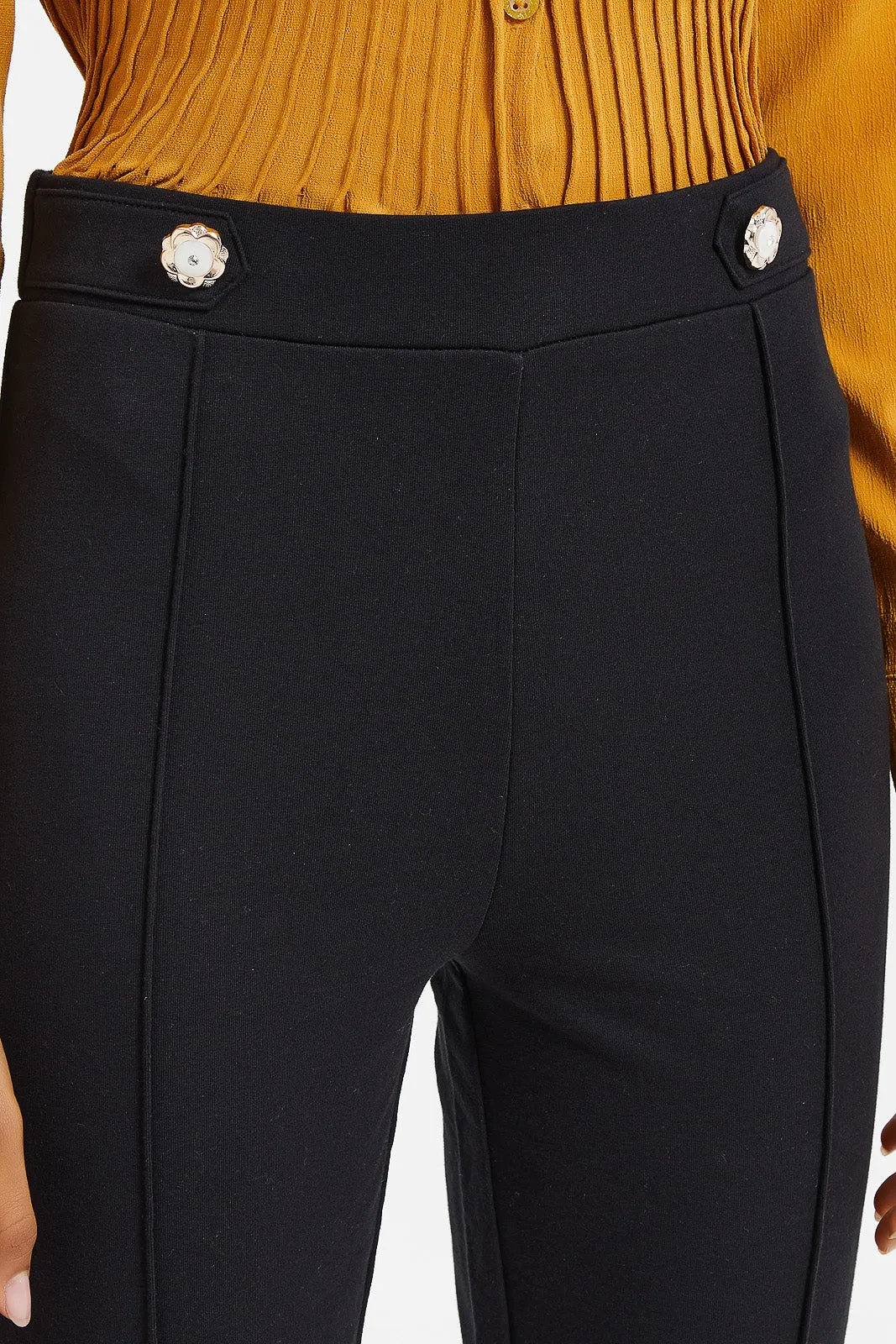 Senior Girls Black Leggings