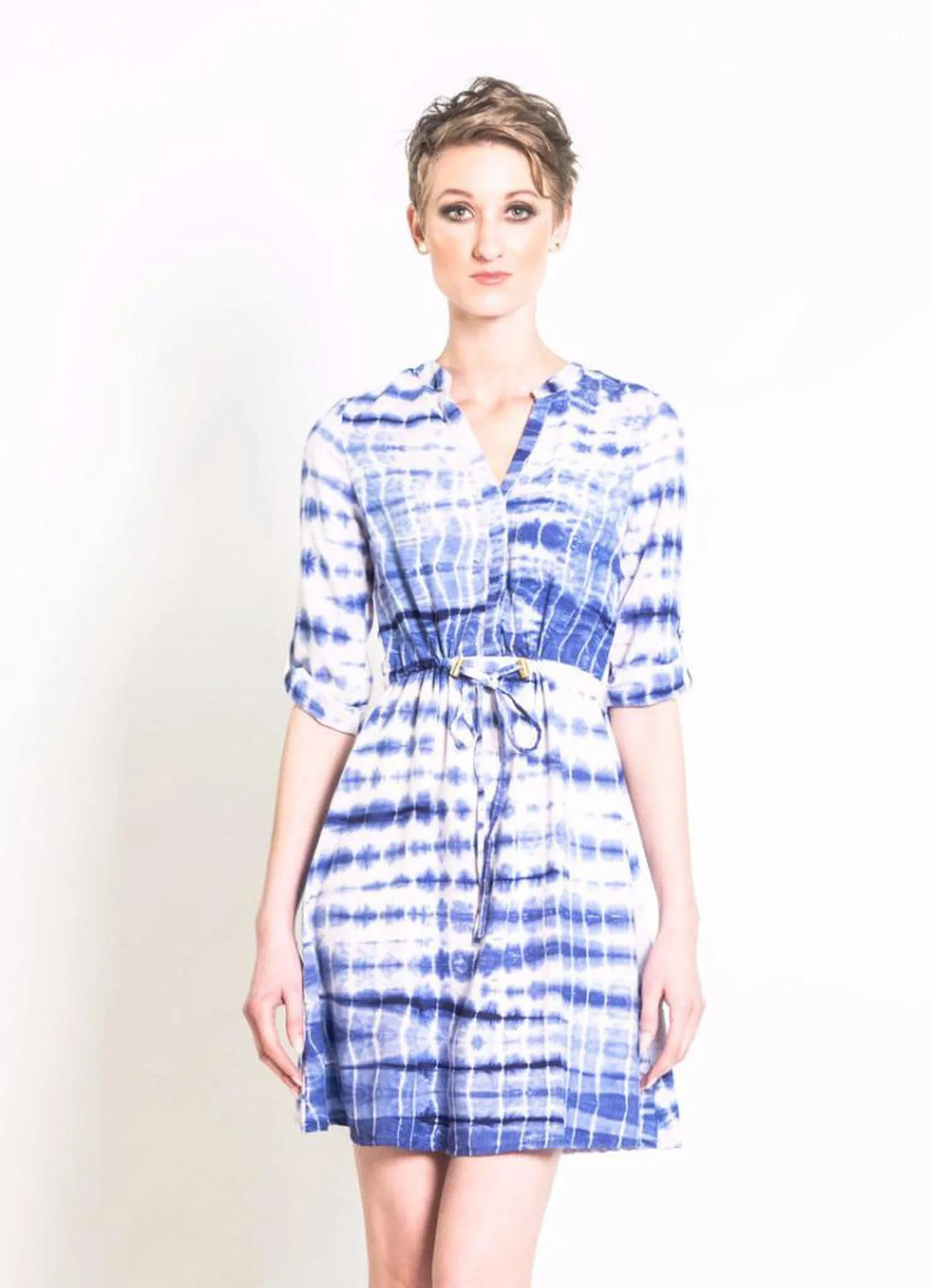 Shibori Tunic Dress