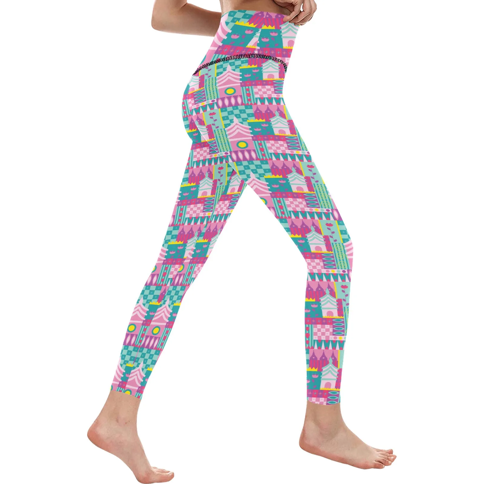 Small World Women's Athletic Leggings