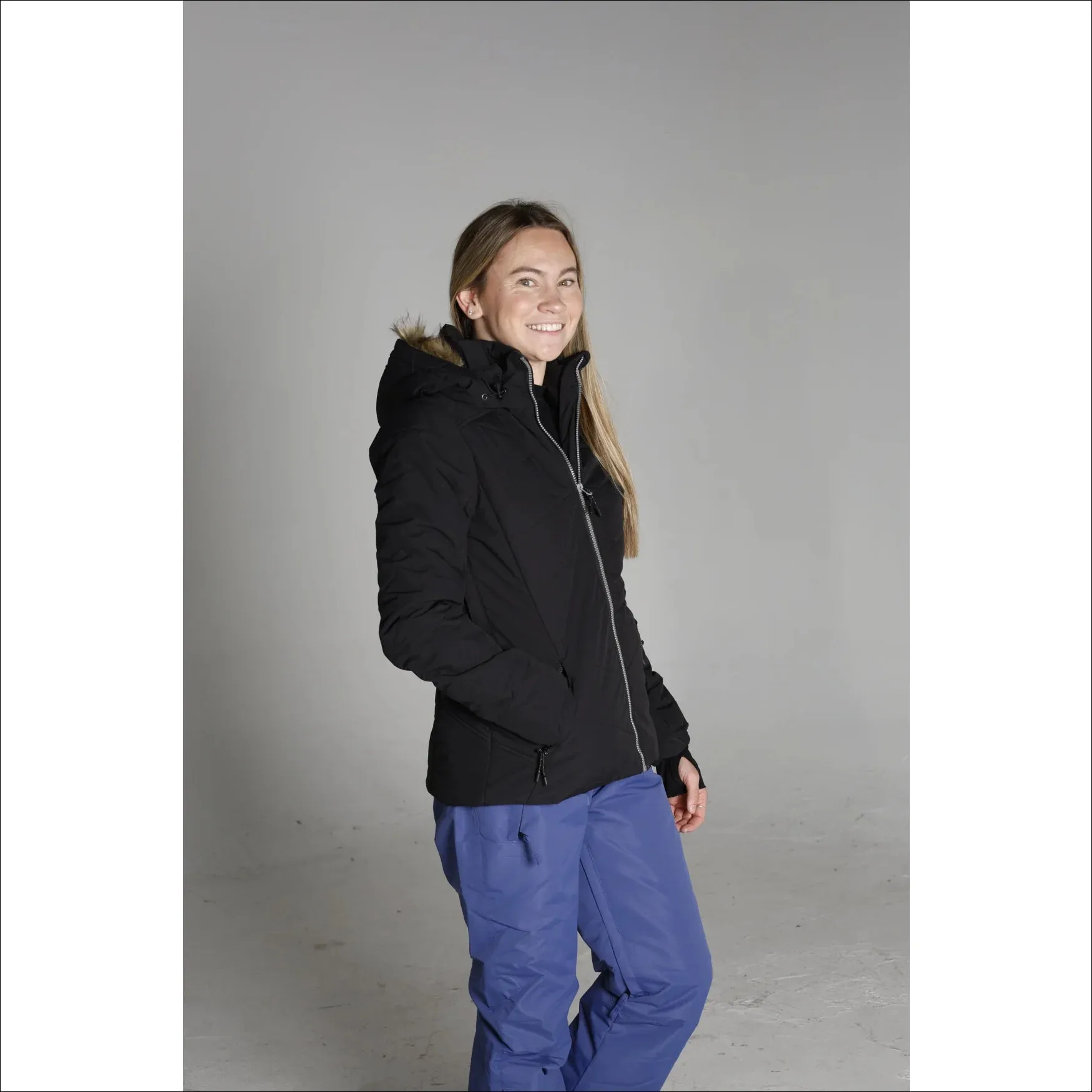 Snow Country Outerwear Womens S-XL Vail Down Alternative Winter Snow Ski Jacket Coat