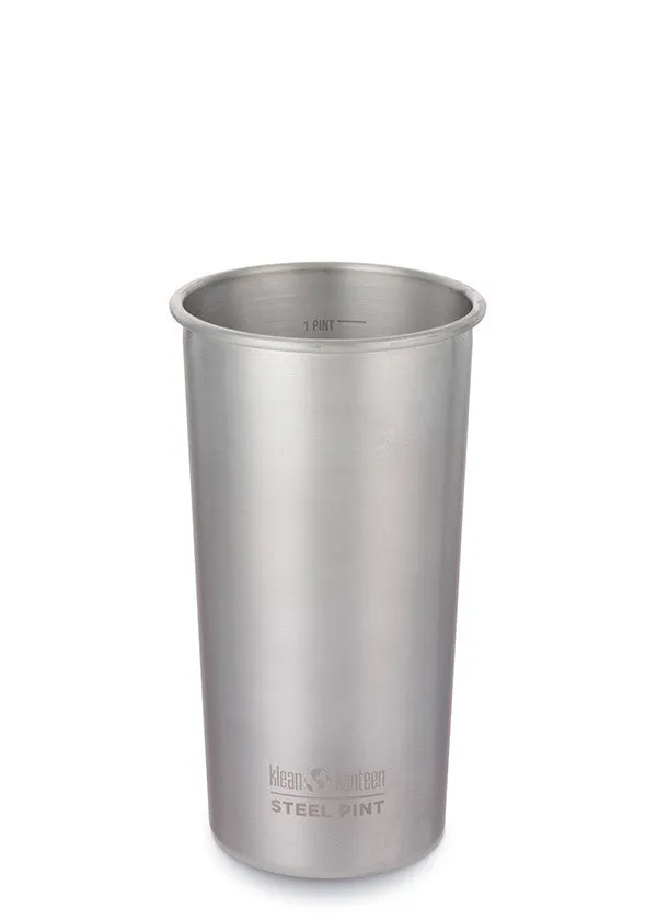 Steel Cup - English Pint, 16oz and 10oz