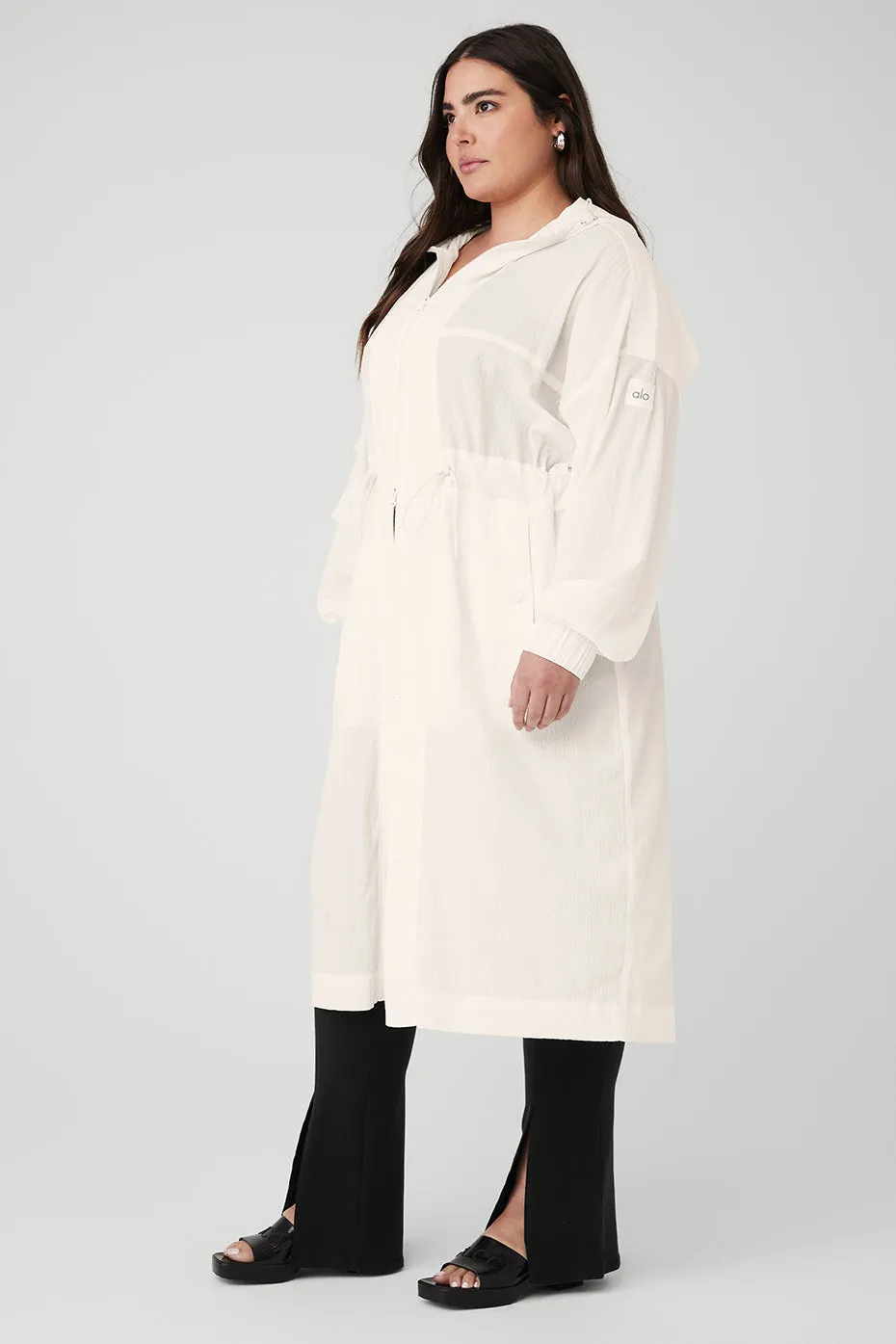 Summer Nights Lightweight Coat - Ivory