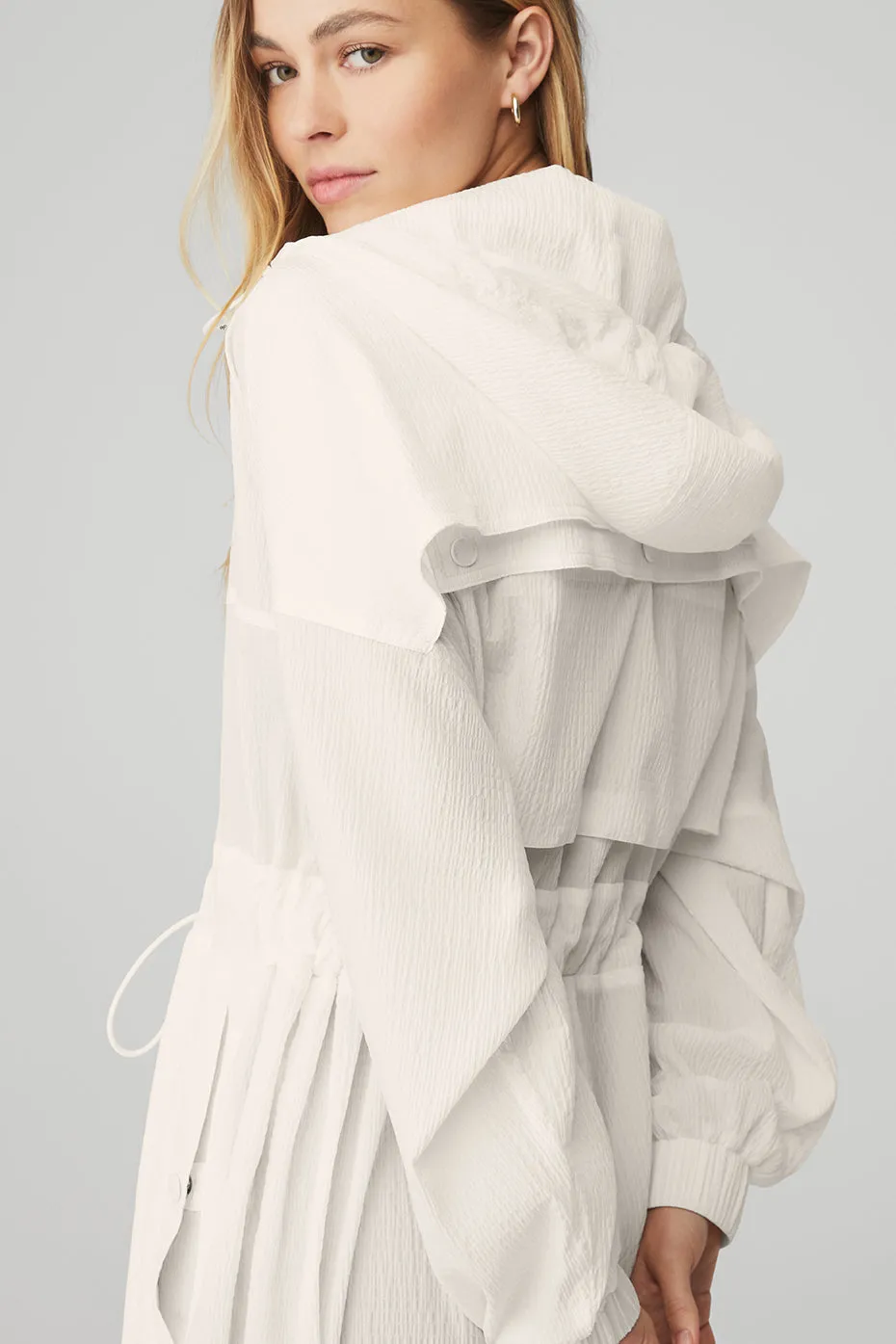 Summer Nights Lightweight Coat - Ivory