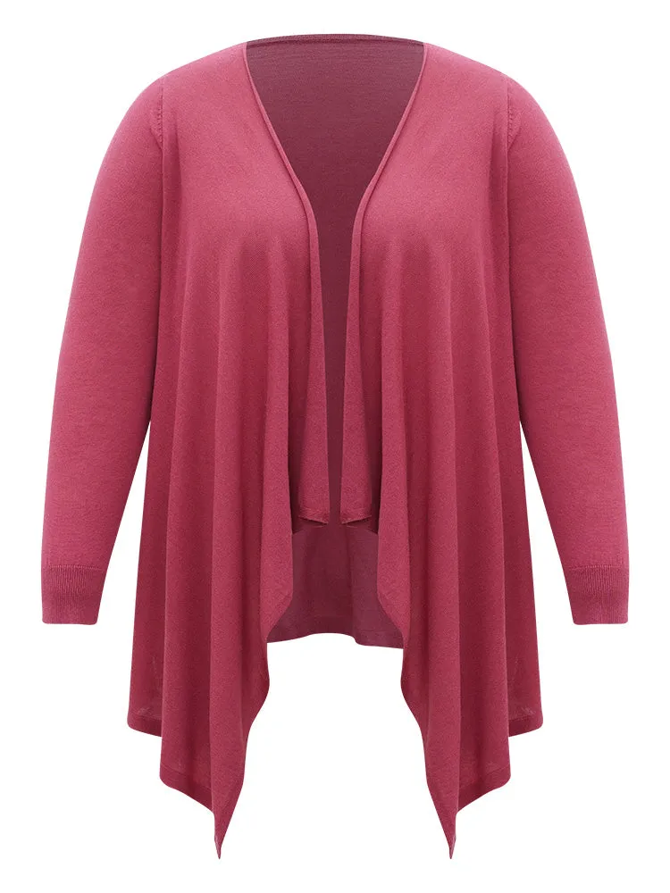 Supersoft Essentials Drape Asymmetrical Neck Cardigan