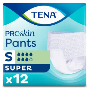 Tena Proskin Pants Super Small 12 - Superieure absorptie, ademend & comfortabel voor dag en nacht